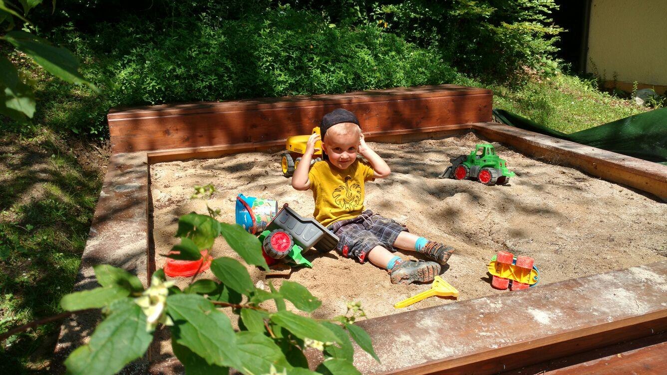 In der Sandkiste