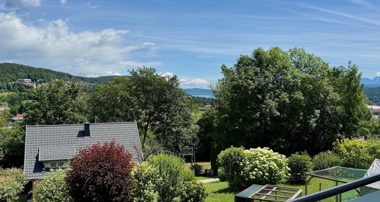 Balkonblick auf den W&ouml;rthersee