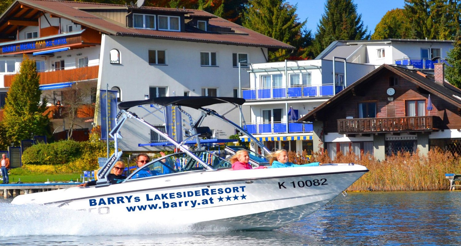 BARRYs Speed Boot, © BARRY-MEMLE LakesideResort