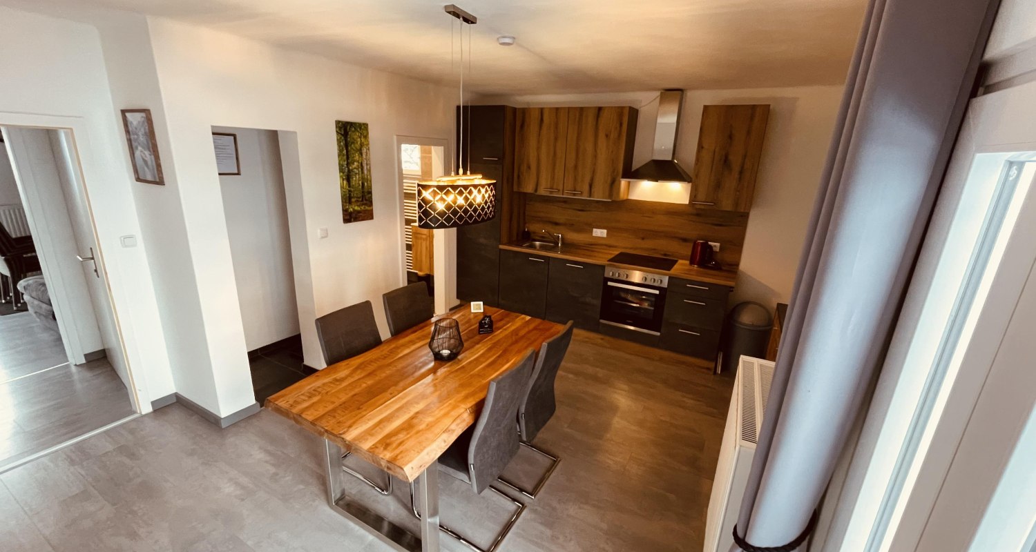 K&uuml;che, 4-Personen-Apartment