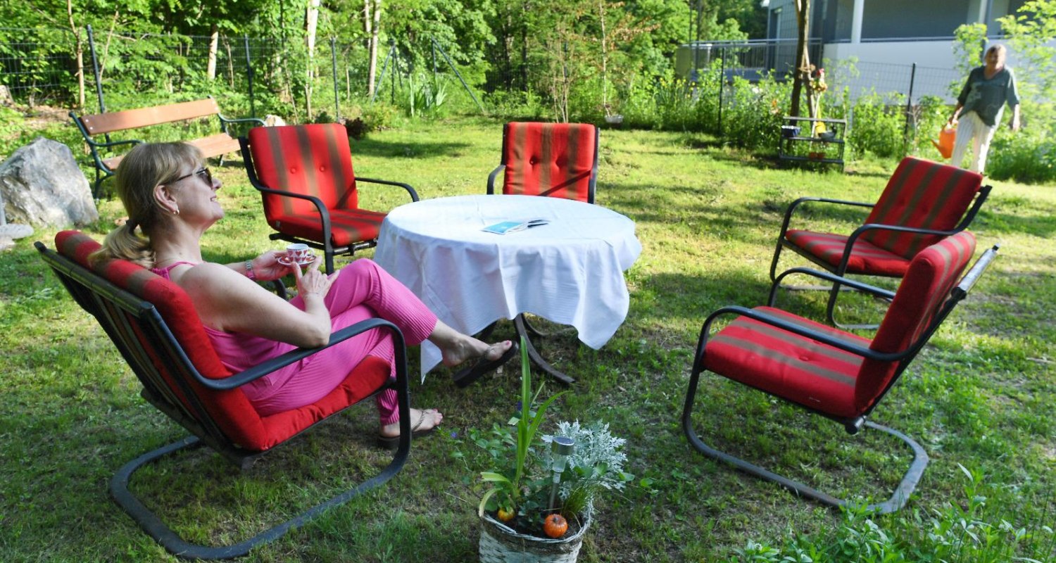 Appartement Eveline - time for a coffee in the garden Appartement Eveline - time for a coffee in the garden